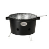 Progarden Gril na dřevěné uhlí přenosný 34 cm černá KO-C83000240