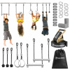 Ninja prekážková dráha pre deti – sada slackline HyperMotion – 7 prekážok