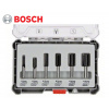 Sada fréz drážkovacích BOSCH 6 mm stopka, 6 dielna (Sada drážkovacích fréz 2607017465)