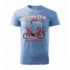 Tričko Striker Jawa Babetta 210 - modré, 3XL