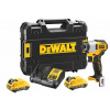 DCF801D2 DEWALT 12V BEZUHLÍKOVÝ RÁZOVÝ UTAHOVÁK, 2 X 2,0 AH BATERIE, NABÍJEČKA, KUFR T-STAK