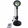 Lampa projektor Verk Group čierna