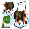 Bradas WBC1/220 záhradná hadica 20 m PVC + VOZÍK PRE NAVÍJAČ ZÁHRADNÝCH HADICE NA KOLESÁCH 1/2 max 60m 3/4 max 30m SILNÝ (Záhradná hadica 1/2 20M + Navijak na hadicu + príslušenstvo - Záhradná SET + Z
