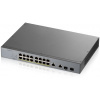 Zyxel GS1350-18HP 18 Port smart managed CCTV PoE switch, long range, 250W, 16x GbE, 2x combo RJ45/SFP