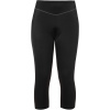 Dámske 3/4 cyklistické nohavice Vaude Women's Active 3/4 Pants - black uni XS