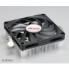 Chladič CPU AKASA AK-CC1101EP02 pro AMD sicket 754, 979, AMx, 80mm PWM ventilátor, pro mini ITX skříně