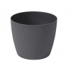Obal na kvetináč MAGNOLIA JUMPER ECO plastový d26x21cm