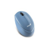 Genius NX-7009 Myš, bezdrátová, optická, 1200DPI, 3 tlačítka, Blue-Eye senzor, USB, modrá 31030030401