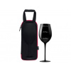 diVinto Slávnostný obrí pohár na víno - Who cares? Barva: Černá, objem: 750 ml