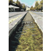 Vymalujsisam.sk Maľovanie podľa čísiel - Čermeľský potôčik Veľkosť: 40x60cm, Rám: Bez rámu, iba zrolované plátno