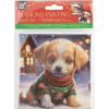 CRAFT ID Diamantové maľovanie Vianočné prianie Psík a Mačička 13 x 13 cm