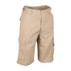 Šortky Mil-tec US typ BDU rip-stop predpierané KHAKI - M