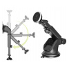Interlook PSI-M029 | Magnetický držiak telefónu do auta | teleskopický statív | na prednom skle Čierný