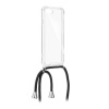 Puzdro gumené Apple iPhone 11 Pro Forcell Cord transparentné