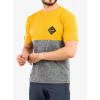 Cyklistické tričko Rocday Double - yellow/melange