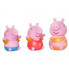 TOMY Toys Prasiatko Peppa Mamička prasiatka, Peppa a George Hračka do kúpeľa pre batoľatá