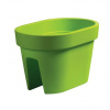 Kvetináč na zábradlie LOFLY RAILING 39,6 cm - farba: limetka (Prosperplast DLOFR400-389U)
