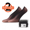 Lady B Nylon 20 Den Silonové ponožky - 2 páry BM000000615800100571 nero UNI