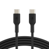 Belkin CAB003bt2MBK USB-C/USB-C, 2m, černý (CAB003bt2MBK)
