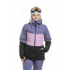 Dámská zimní bunda na lyže/snowboard Meatfly Kirsten jacket 2 5/26 Black/Purple Light