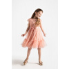 COCCODRILLO COCCODRILLO Tylové šaty rozmer 104 farba púdrovo ružová pre dievčatá