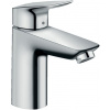 HANSGROHE LOGIS umývadlová batéria 108mm, páková, stojanková, súprava s tiahlom, chróm 71100000