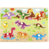 Tooky Toy Vkladacie puzzle Dinosaury