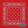 Stars and Stripes Bavlnená šatka - bandana (červená 02)