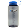 Fľaša Nalgene Wide Mouth 1000 ml Sustain Grey with Blue Cap