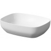Cersanit LARGA Umývadlo na dosku 50x38cm keramické, Biela Mat K677-016 K677-016