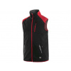 Canis CXS HEBRON Pánská softshellová vesta černo / červená 3XL 132001680597