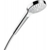 HansGrohe Croma Select S - Ručná sprcha Multi EcoSmart 9 l/min, biela/chróm 26801400