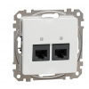 Zásuvka dátová CAT5 Schneider Electric SEDNA biela SDD111452