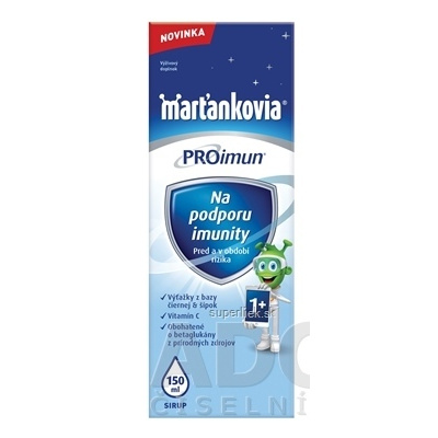 WALMARK Marťankovia PROimun sirup 1x150 ml, 8596024012874