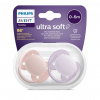 Avent Philips šidítko Ultrasoft Premium 2 ks ružová