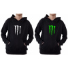 Mikina - Monster Hoodie, tlač svieti v tme (Monster Hoodie, tlač svieti v tme)
