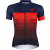 FORCE dres F ASCENT LADY kr. rukáv, modro-červený Velikost: L