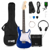 Max GigKit Junior 3/4 Electric guitar pack blue