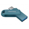 SanDisk Flash Disk 256GB Ultra Dual Drive Go, USB-C 3.2, Modrá SDDDC3-256G-G46NBB