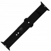 FIXED Silicone Sporty Strap pro Apple Watch 42/44/45mm černý FIXSST2-434-BK