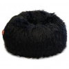 BeanBag Sedací vak Shaggy Black