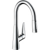 Hansgrohe TALIS M51 drezová batéria 200, vyťahovateľná spŕška, 2jet 72813000 chróm