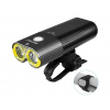 LED bicyklové svietidlo Gaciron V9DP-1800, USB-C nabíjateľné, USB Powerbank