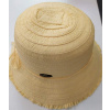 Letné slamený klobúk TONAK, žltý