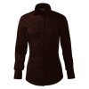 MALFINI PREMIUM Košile Dynamic 263, dlouhý rukáv, dámská MAL-2632717 2XL Kávová