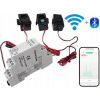 Obojsmerný 3-fázový elektromer s WiFi TUYA, s meracími transformátormi