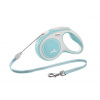 Vodítko Flexi New Comfort M lanko 5m/20kg svetlo modrá