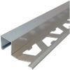Arcansas Ochranný profil ALUSQUARE alu strieborný elox leštený 10 x 27 x 2500 mm