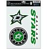 Set 3 samolepiek Wincraft Dallas Stars 14x20 cm