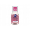 Nivea Rose Touch Waterproof Eye Make-Up Remover Dvojfázový odličovač 100 ml